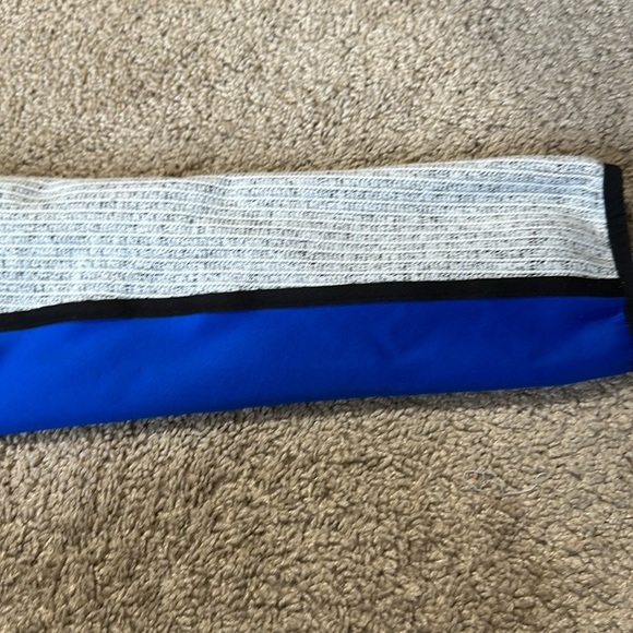 Calvin Klein Performance Full Zip Jacket Hoodie Large  Gray/Black/Blue - Picture 5 of 7